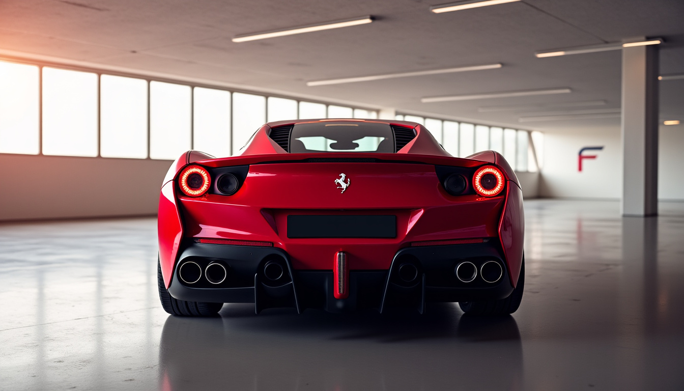 Ferrari SF-26 en vue avant lors d