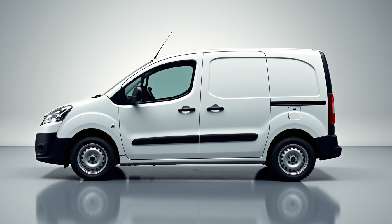 Un Citroën C15 utilisé pour la collecte d