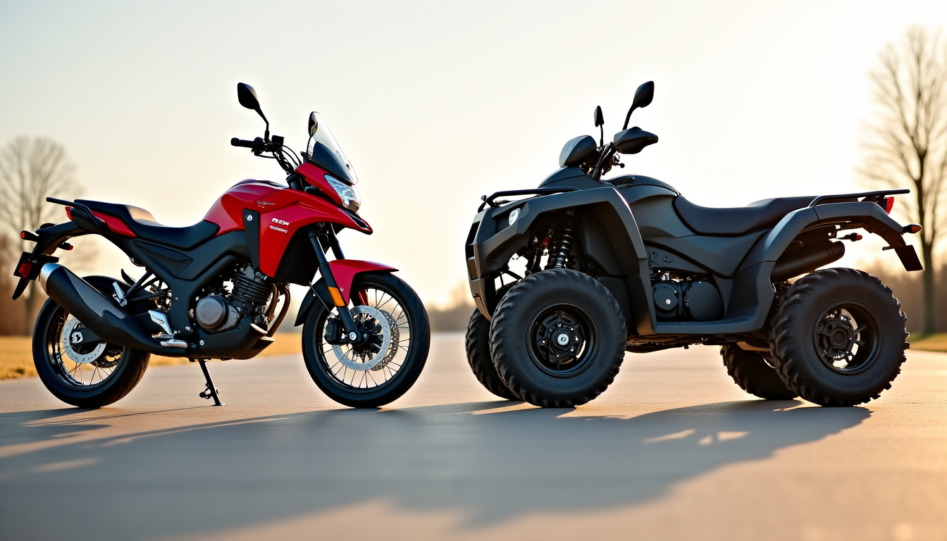 Que propose CFMOTO France en 2026 comme motos et quads ?