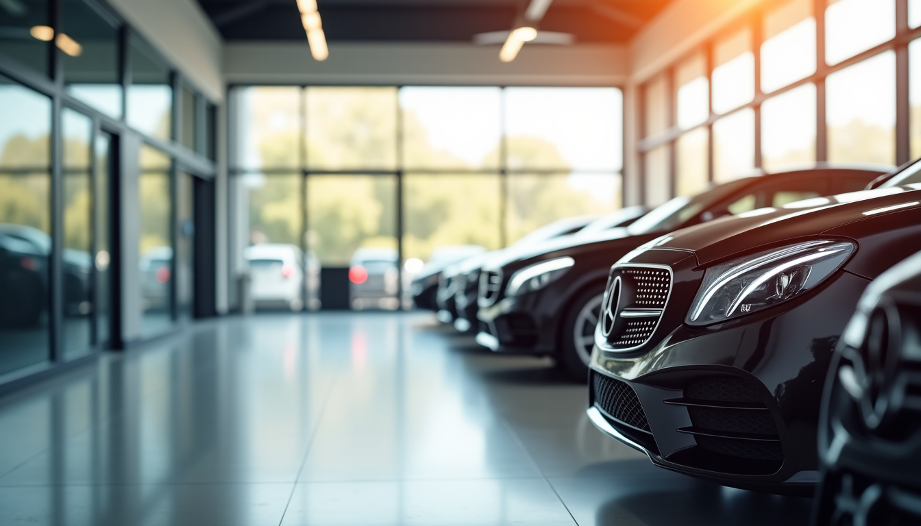 Exposition de voitures d