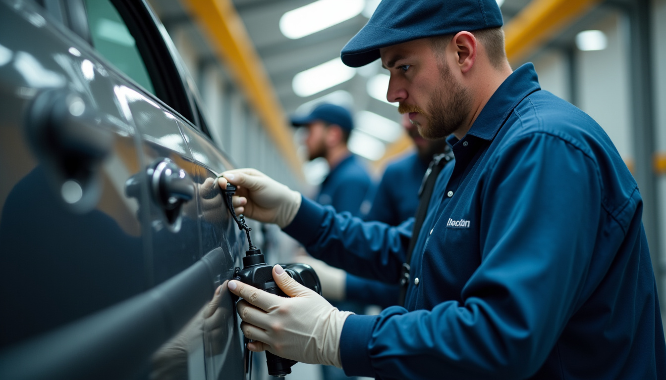 Inspection des galets et du tendeur de courroie d