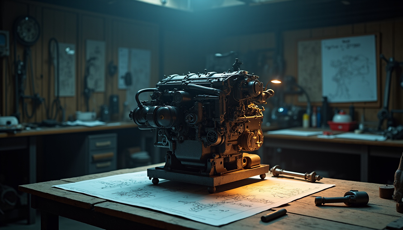 Le 1000tipla de Vilebrequin, une Fiat Multipla modifiée en véhicule de 1 000 chevaux, en phase de développement