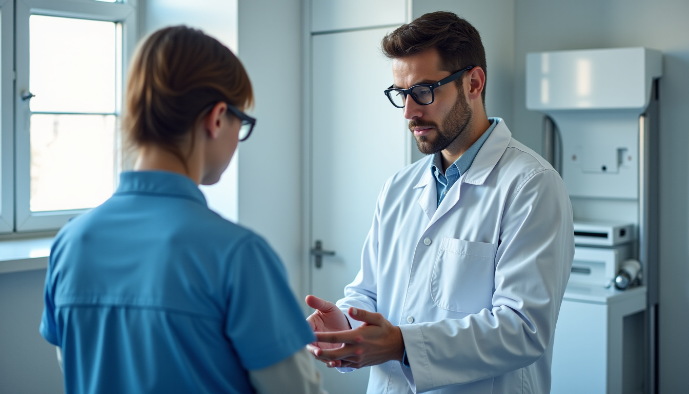 Mécanicien en train de diagnostiquer un ripage excessif avec un banc de géométrie