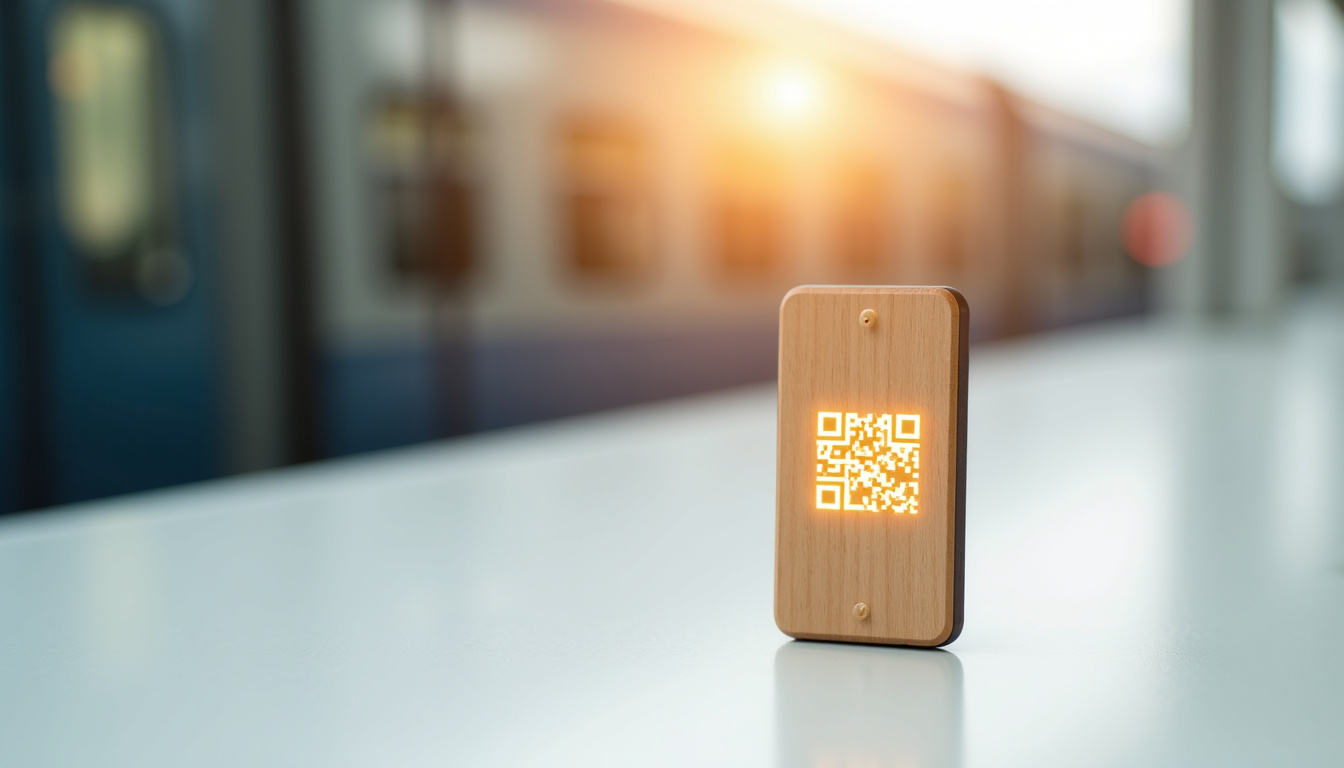 Capture d’écran de l’application Mes Facilités de Circulation SNCF montrant la génération de QR code